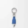 Portachiavi Fish con apribottiglie Argento/Blu mare Portachiavi Fish con apribottiglie Argento/Blu mare