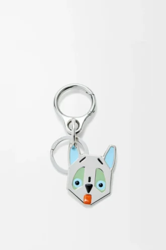 Portachiavi Futurist Cat Argento/Multicolore