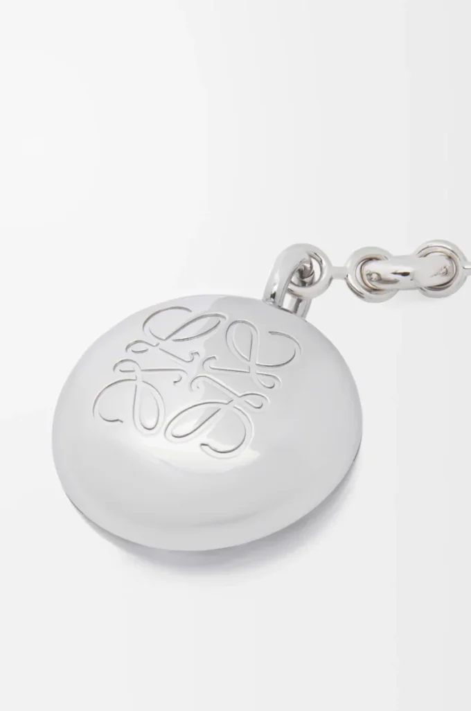 Portachiavi Pebble Nacre/Palladium Portachiavi Pebble Nacre/Palladium