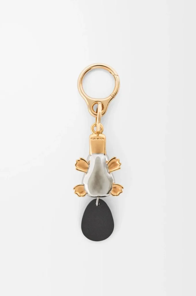 Portachiavi Platypus Argento/Oro