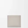 Portafoglio bifold in pelle di vitello satinata grigio conchiglia