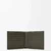 Portafoglio bifold Puzzle in classica pelle di vitello Dark Khaki Portafoglio bifold Puzzle in classica pelle di vitello Dark Khaki