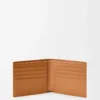 Portafoglio bifold Puzzle in morbida pelle di vitello martellata Light Canyon Brown Portafoglio bifold Puzzle in morbida pelle di vitello martellata Light Canyon Brown