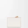 Portafoglio compatto Puzzle in classica pelle di vitello Ghost/Silky Beige Portafoglio compatto Puzzle in classica pelle di vitello Ghost/Silky Beige