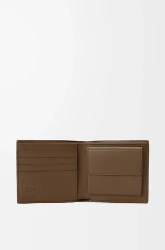 Portamonete bifold in pelle di cervo Tundra Portamonete bifold in pelle di cervo Tundra