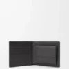 Portamonete bifold Puzzle in classica pelle di vitello Asphalt Grey/Storm Blue Portamonete bifold Puzzle in classica pelle di vitello Asphalt Grey/Storm Blue