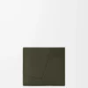 Portamonete bifold Puzzle in classica pelle di vitello Dark Khaki Portamonete bifold Puzzle in classica pelle di vitello Dark Khaki