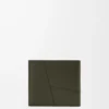 Portamonete bifold Puzzle in classica pelle di vitello Dark Khaki Portamonete bifold Puzzle in classica pelle di vitello Dark Khaki