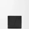 Portamonete bifold Puzzle in classica pelle di vitello Nero Portamonete bifold Puzzle in classica pelle di vitello Nero