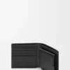 Portamonete bifold Puzzle in morbida pelle di vitello martellata Nero Portamonete bifold Puzzle in morbida pelle di vitello martellata Nero