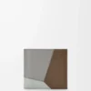 Portamonete pieghevole Puzzle in classica pelle di vitello Winter Brown/Ash Grey Portamonete pieghevole Puzzle in classica pelle di vitello Winter Brown/Ash Grey