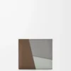 Portamonete pieghevole Puzzle in classica pelle di vitello Winter Brown/Ash Grey Portamonete pieghevole Puzzle in classica pelle di vitello Winter Brown/Ash Grey