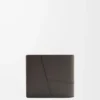 Portamonete Puzzle in pelle di vitello classica grigio scuro