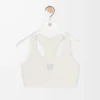 Reggiseno morbido in jersey tecnico Ivory