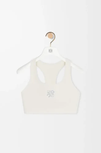 Reggiseno morbido in jersey tecnico Ivory