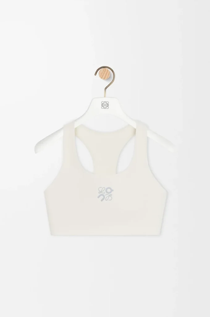 Reggiseno morbido in jersey tecnico Ivory
