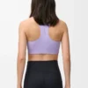 Reggiseno morbido in jersey tecnico lilla