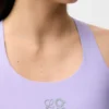 Reggiseno morbido in jersey tecnico lilla