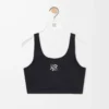 Reggiseno senza cuciture in jersey tecnico Nero