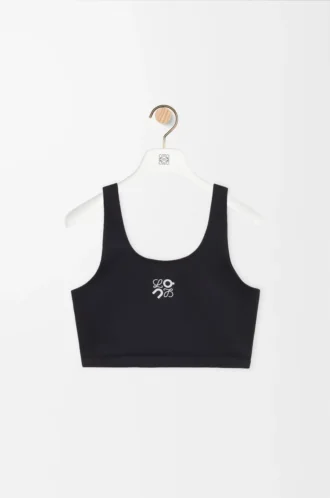Reggiseno senza cuciture in jersey tecnico Nero