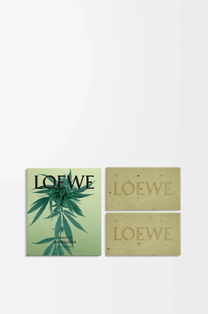 Saponette piccole Scent of Marihuana Verde scuro