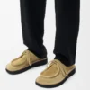 Scarpa stringata Faro in pelle di vitello scamosciata Sahara
