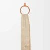 Sciarpa Anagram in lana e cashmere Beige Sciarpa Anagram in lana e cashmere Beige