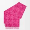 Sciarpa Anagram in lana e cashmere Fucsia Sciarpa Anagram in lana e cashmere Fucsia