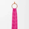 Sciarpa Anagram in lana e cashmere Fucsia Sciarpa Anagram in lana e cashmere Fucsia