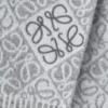 Sciarpa Anagram in lana e cashmere Grigio Sciarpa Anagram in lana e cashmere Grigio