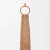 Sciarpa Anagram in lana e cashmere Moka Sciarpa Anagram in lana e cashmere Moka