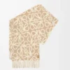Sciarpa Anagram in misto alpaca e lana Beige/Bianco Sciarpa Anagram in misto alpaca e lana Beige/Bianco
