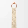 Sciarpa Anagram in misto alpaca e lana Beige/Bianco Sciarpa Anagram in misto alpaca e lana Beige/Bianco