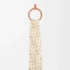 Sciarpa Anagram in misto alpaca e lana Beige/Bianco Sciarpa Anagram in misto alpaca e lana Beige/Bianco