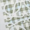 Sciarpa Anagram in seta e cashmere Grigio chiaro/Multicolore Sciarpa Anagram in seta e cashmere Grigio chiaro/Multicolore