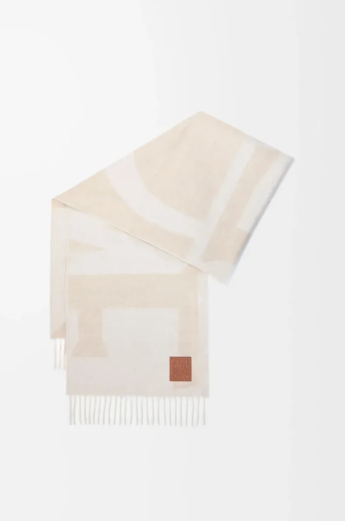 Sciarpa in cashmere Beige chiaro/Beige Sciarpa in cashmere Beige chiaro/Beige