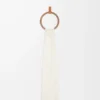 Sciarpa in cashmere bianco