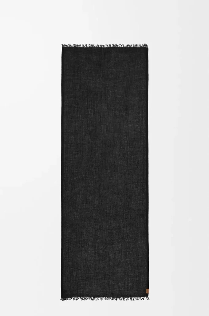 Sciarpa in cashmere nero