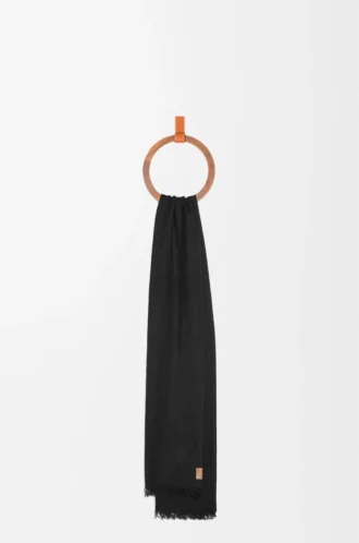 Sciarpa in cashmere nero