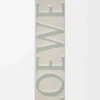 Sciarpa in lana e cashmere beige chiaro/verde chiaro