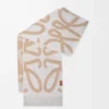 Sciarpa in lana e cashmere Beige Melange