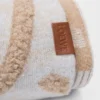 Sciarpa in lana e cashmere Beige Melange