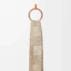 Sciarpa in lana e cashmere Bianco/Beige