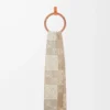 Sciarpa in lana e cashmere Bianco/Beige
