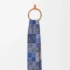 Sciarpa in lana e cashmere Blu
