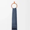 Sciarpa in lana e cashmere Blu navy scuro