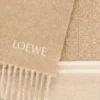 Sciarpa in lana e cashmere Cammello/Bianco Sciarpa in lana e cashmere Cammello/Bianco