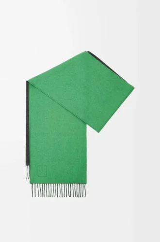 Sciarpa in lana e cashmere Verde scuro/Verde Sciarpa in lana e cashmere Verde scuro/Verde