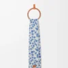 Sciarpa in misto lana e alpaca Blu/Multicolore