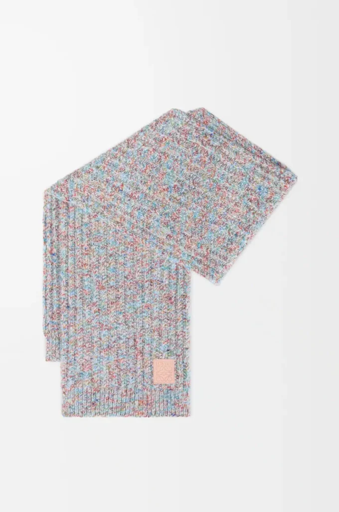 Sciarpa in misto lana e cashmere Multicolore